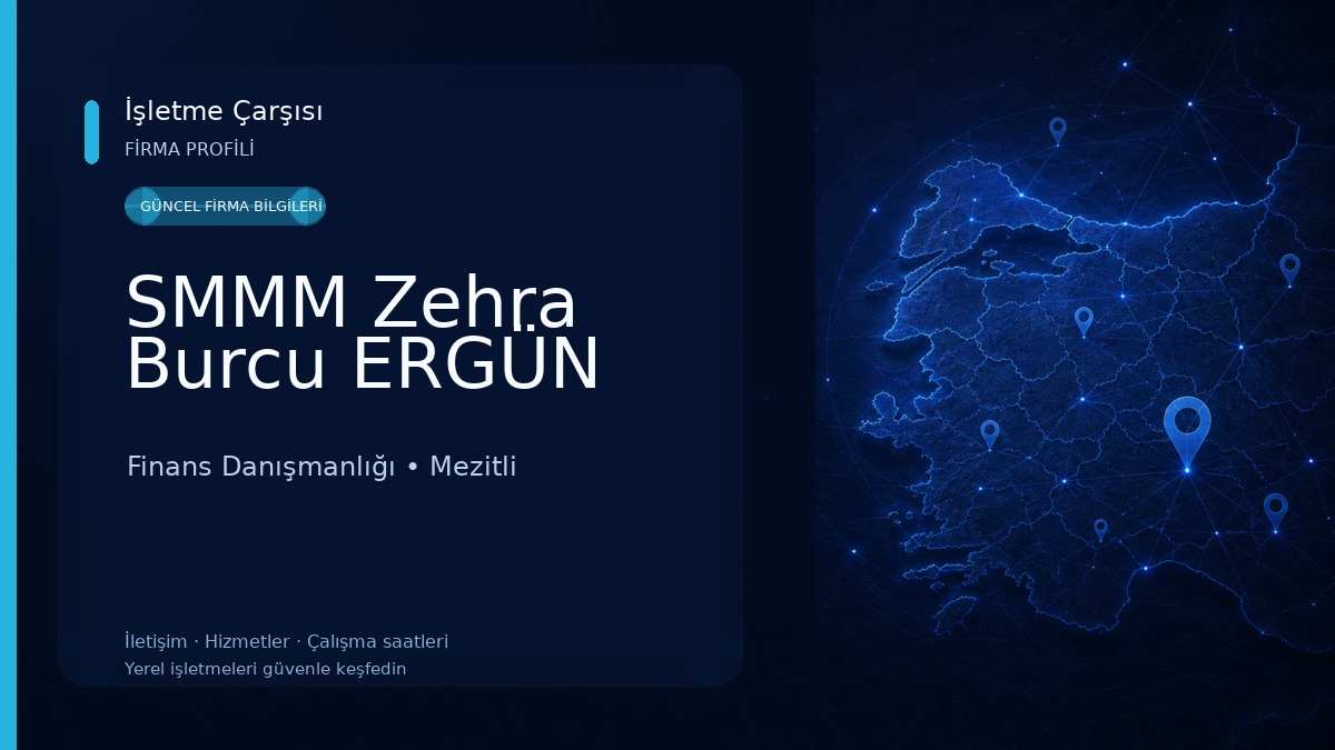 SMMM Zehra Burcu ERGÜN