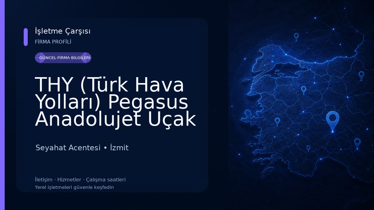 THY (Türk Hava Yolları) Pegasus Anadolujet Uçak Bileti