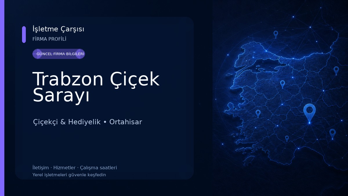 Trabzon Çiçek Sarayı