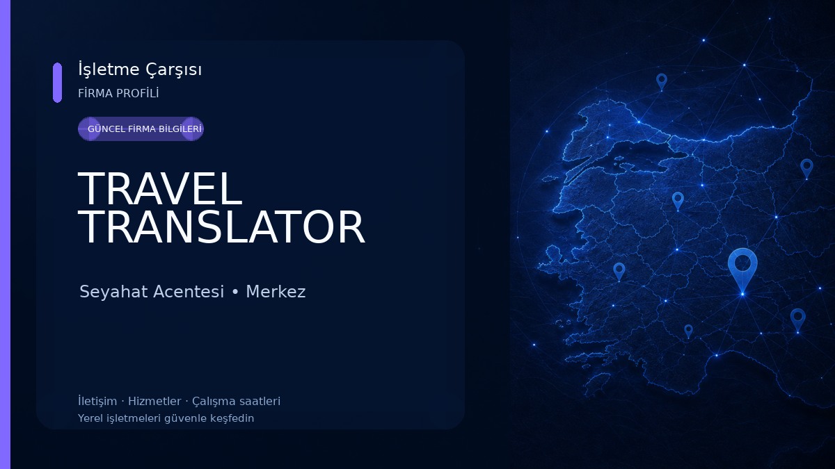TRAVEL TRANSLATOR