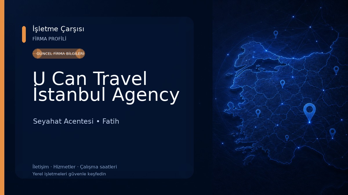 U Can Travel İstanbul Agency