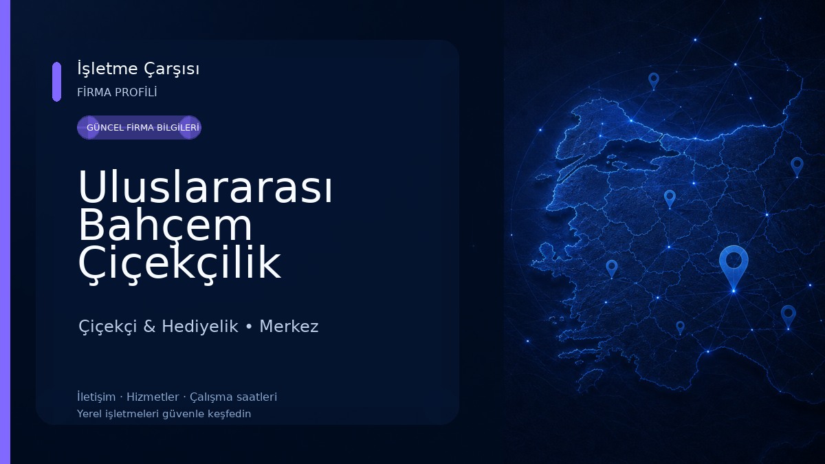 Uluslararası Bahçem Çiçekçilik