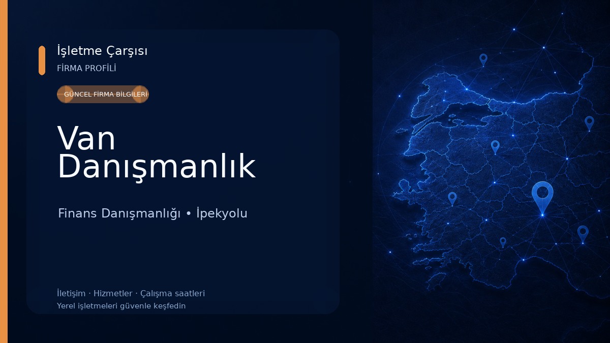 Van Danışmanlık
