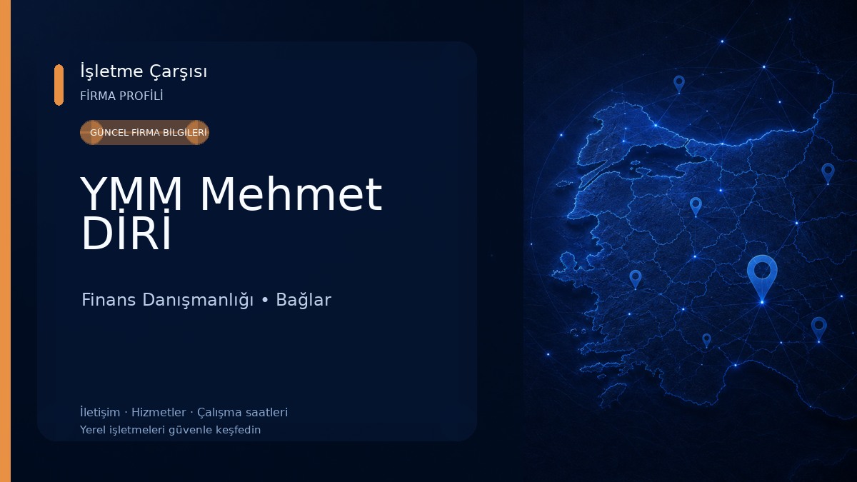 YMM Mehmet DİRİ