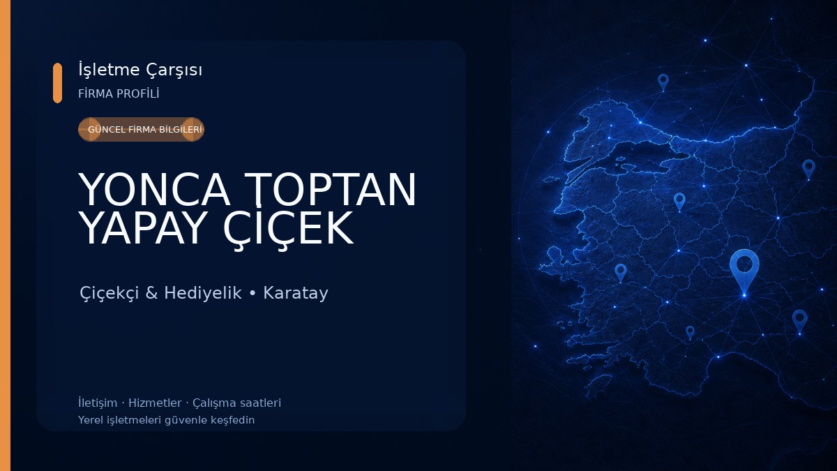 YONCA TOPTAN YAPAY ÇİÇEK